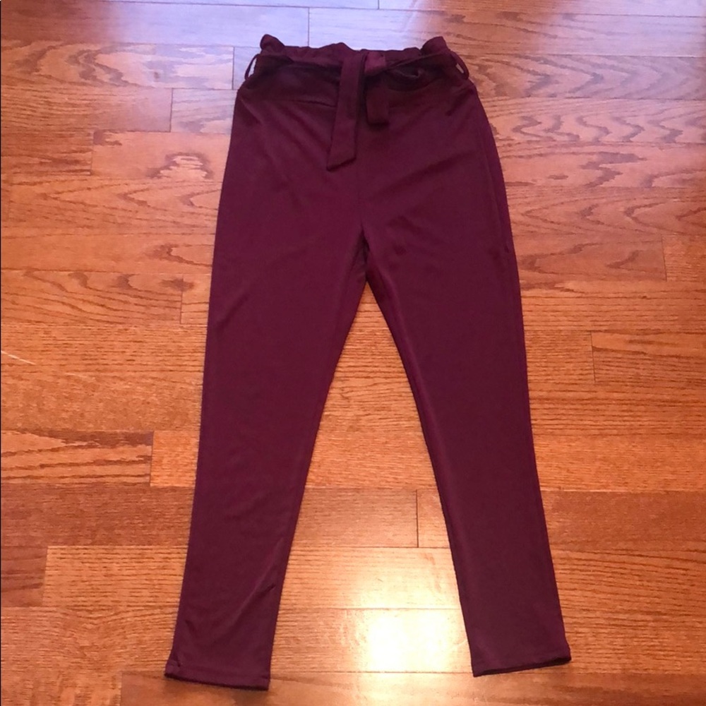 Maroon Dress Pants